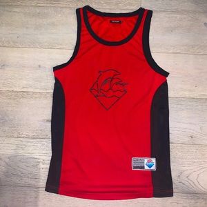 Pink Dolphin Men’s Mesh/Jersey Tank Top Wifebeater